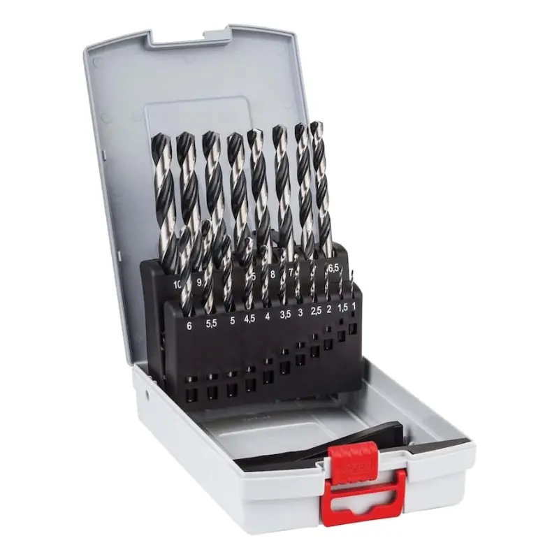 Set de 19 brocas helicoidales Bosch HSS PointTeQ para metal