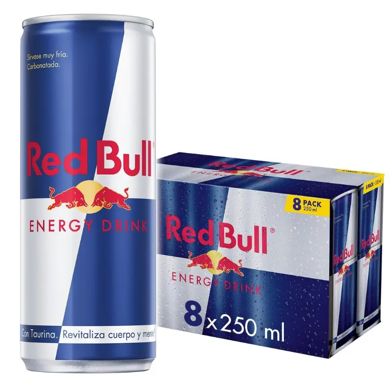 Pack x24 Latas Red Bull Energy Drink de 250 ml