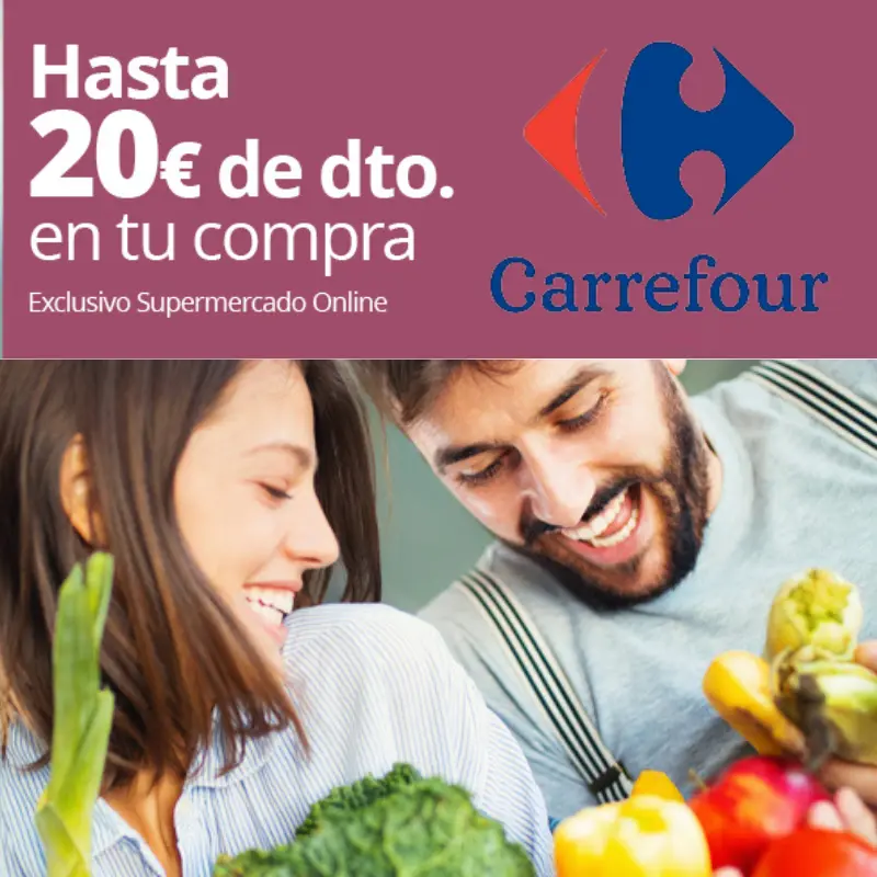 🛒🚨 ¡SÚPER DAYS! Cheques de hasta 20€ GRATIS en Carrefour