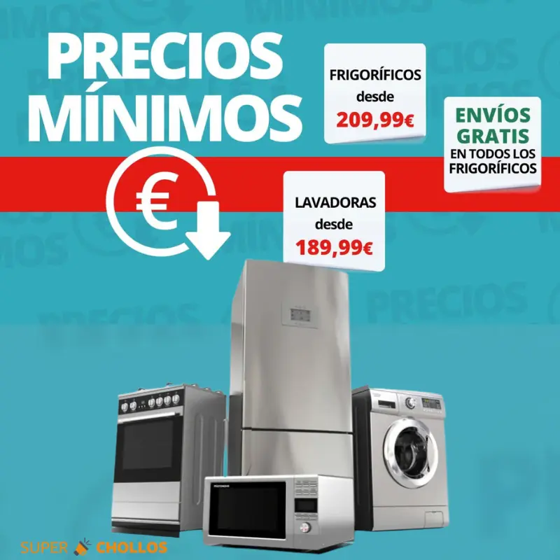 Precios Mínimos en Gran Electrodoméstico en Worten