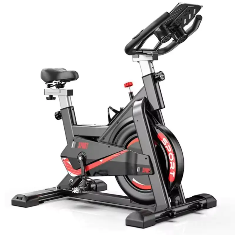 Bicicleta de spinning Allinlife con pantalla LCD