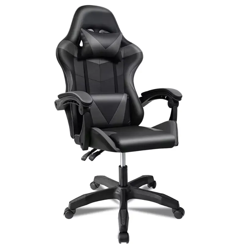 Silla Gaming Ergonómica con cojín Lumbar y Cervical