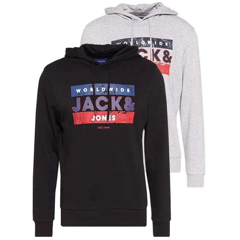 Pack x2 sudaderas Jack & Jones para hombre