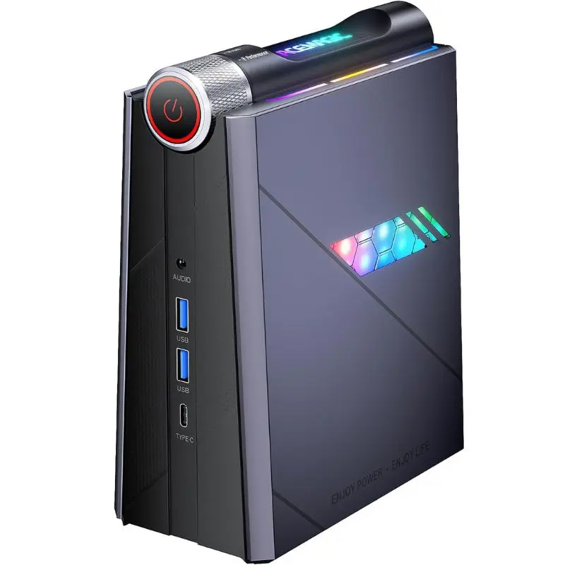 Ventilador de techo con luz LED y modo invierno