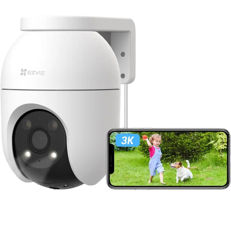 Cámara Vigilancia Exterior WiFi 3K con APP móvil