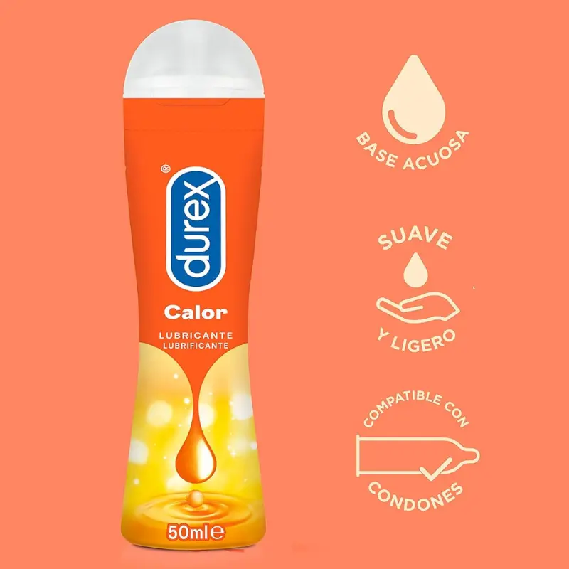 Gel Durex Calor Lubricante 50 ml