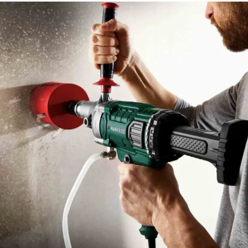 Martillo perforador Parkside con maletín