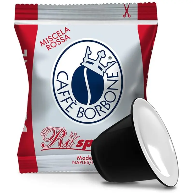 Pack x100 cápsulas Borbone Respresso Miscela Rossa