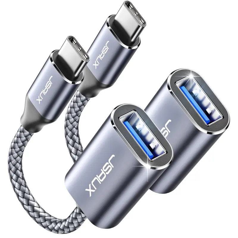 Pack x2 Adaptadores USB C a USB 3.0 compatible con OTG