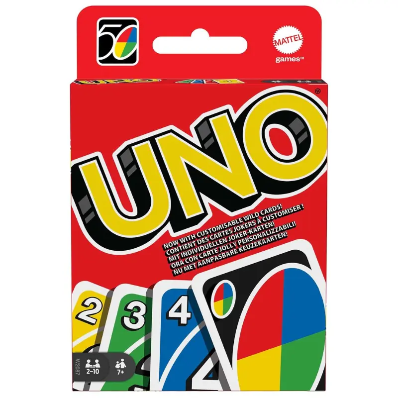Juego de Cartas UNO Classic de Mattel Games