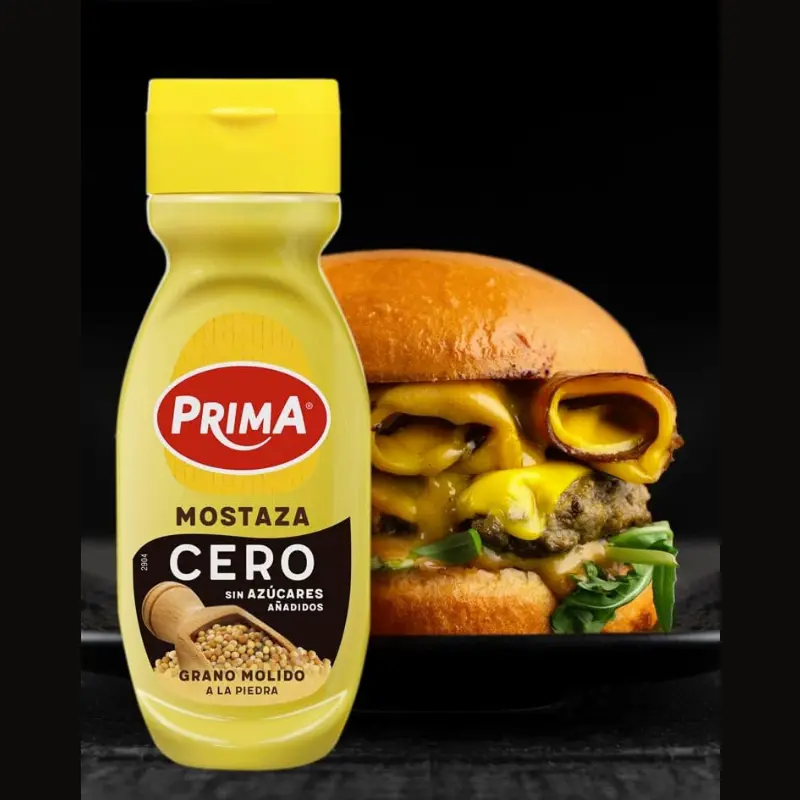 2x Mostaza Prima Cero 265gr