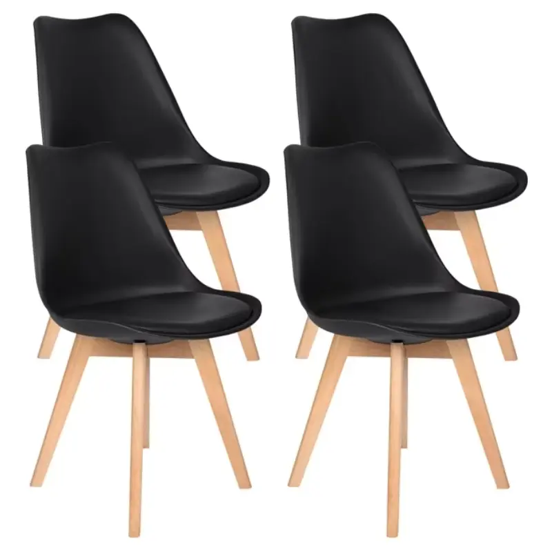 Pack x4 Sillas de comedor estilo Nórdico