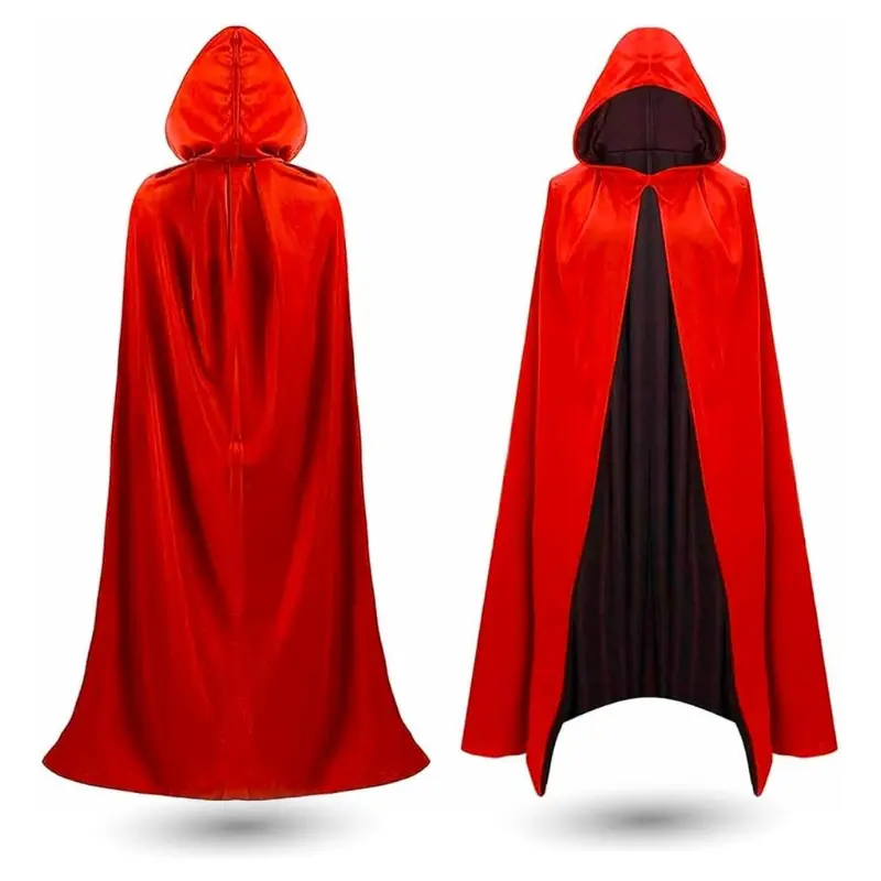 Super Capa reversible con gorro para Hallowen