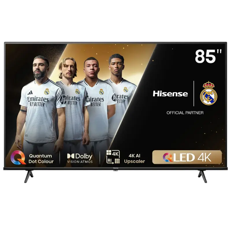 Smart TV Hisense QLED 85″ UHD 4K con modo deportes