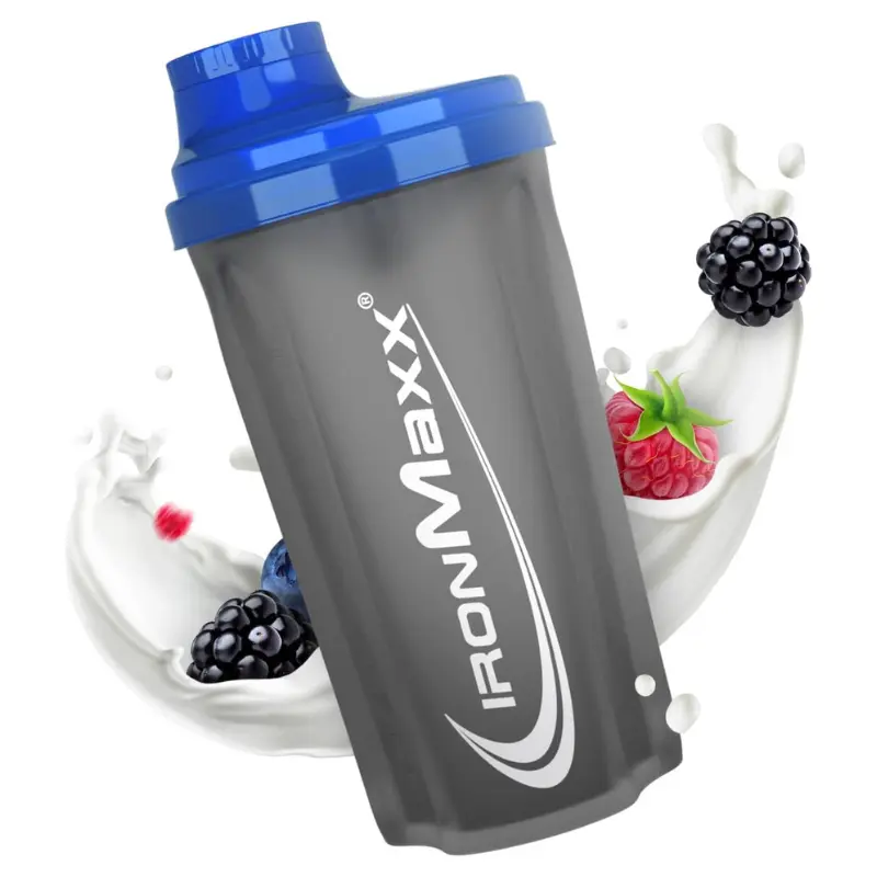 Botella mezcladora de batidos IronMaxx Protein Shaker
