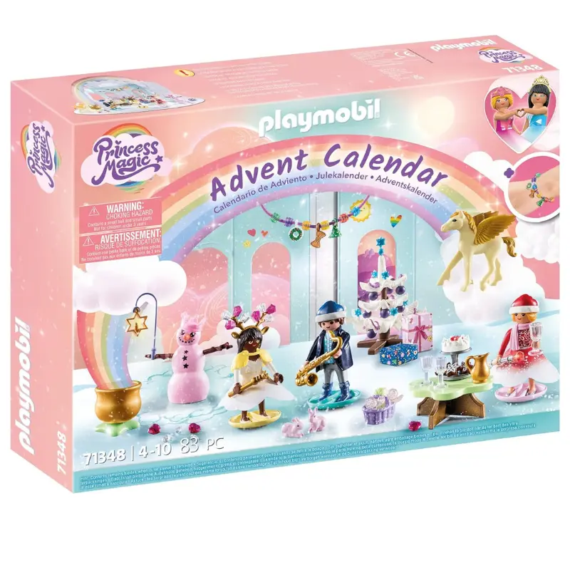 PLAYMOBIL Calendario de Adviento Arcoíris de Navidad
