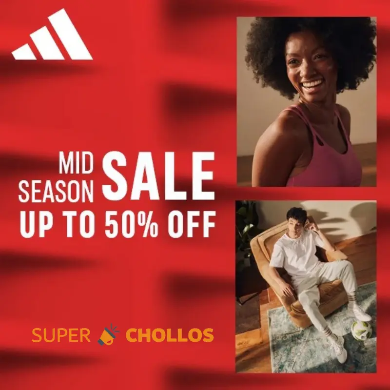¡Outlet Adidas! Rebajas de hasta 40% en moda deportiva