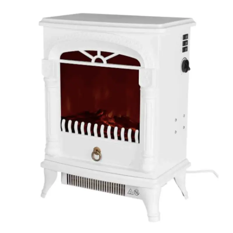 Chimenea eléctrica 1950W con termostato regulable