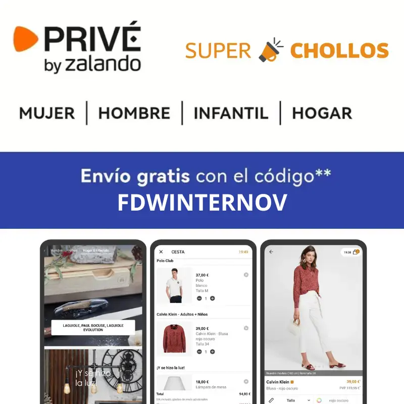 Envío GRATIS en Zalando Prive