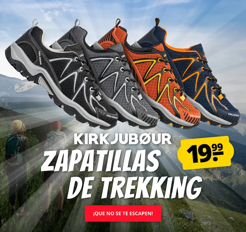 Zapatillas de trekking Kirkjubøur Makalu (varios colores)
