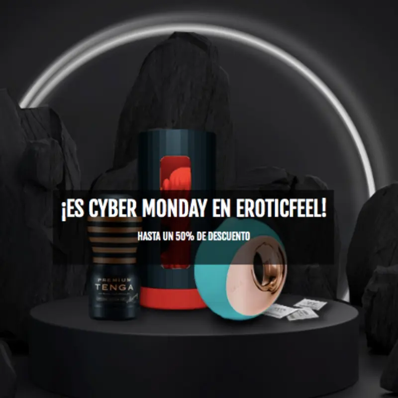 ¡Cyber Monday EroticFeel! Hasta 50% DTO. + cupones + sorteos
