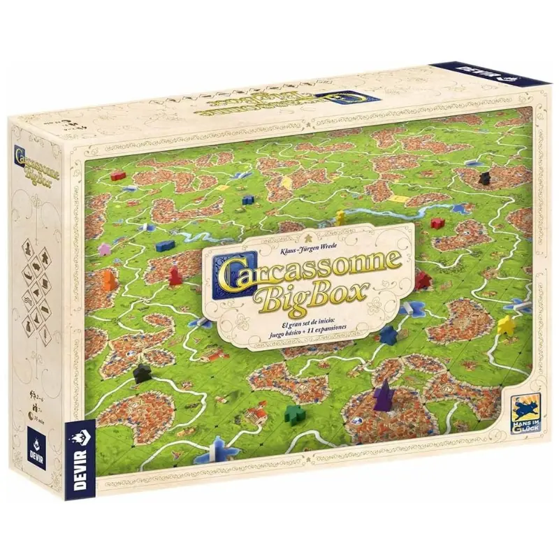 Juego de Mesa Carcassonne Big Box