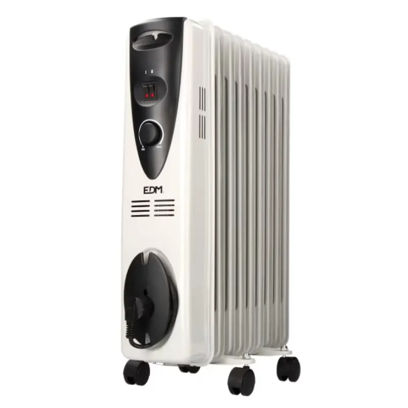 Radiador de aceite  2000W con termostato