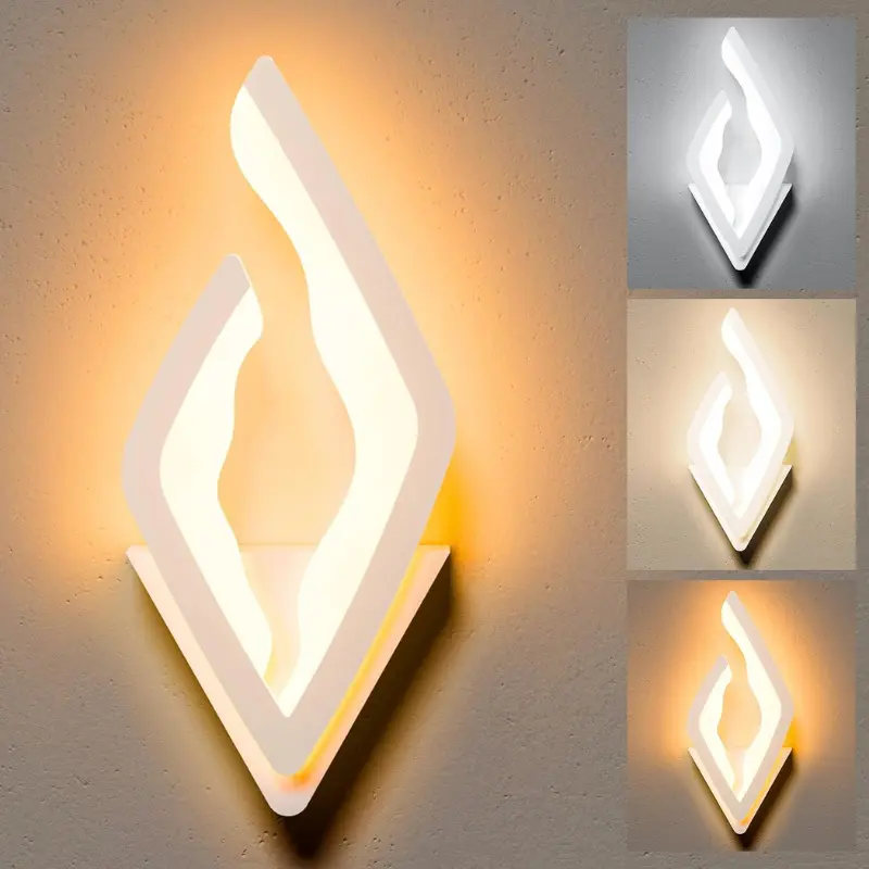 Aplique Pared Interior 18W con 3 modos de iluminación