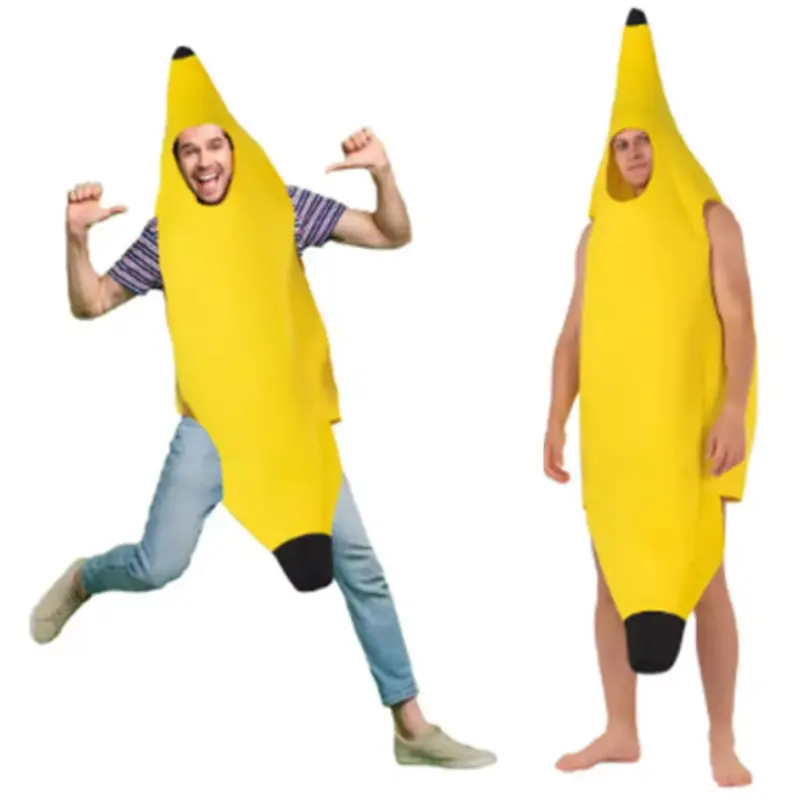 Disfraz de plátano para adulto