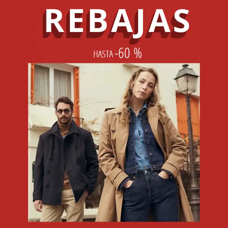 ¡Rebajas Invierno Spartoo! ¡Descuentos de hasta 60% en moda!
