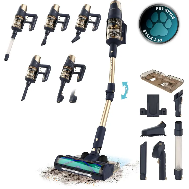 Cecotec Conga Rockstar 10500 Solar AquaPet Flex