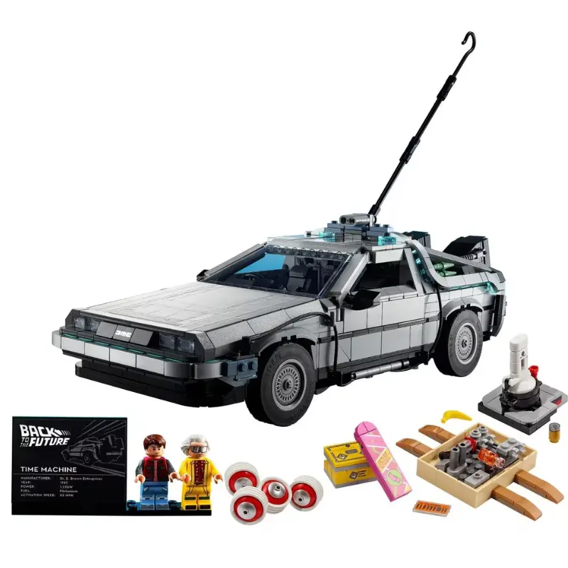 LEGO Coche Delorean Máquina del Tiempo de Regreso al Futuro