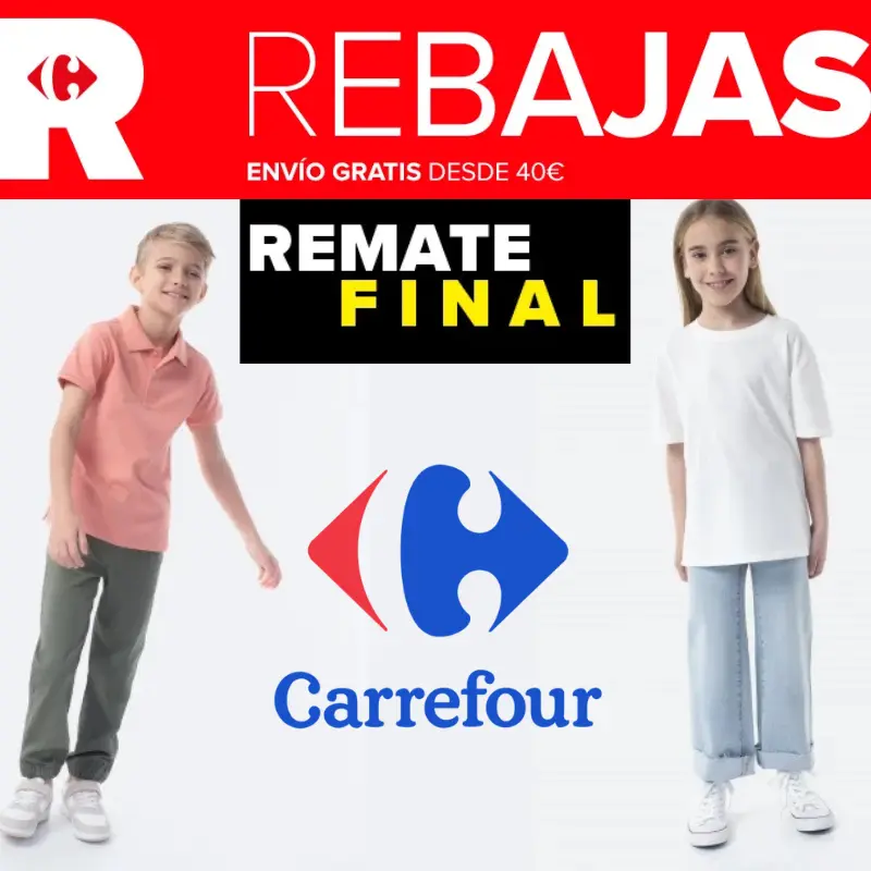 Carrefour: Gran catálogo de ropa de niñ@ por 0,99€