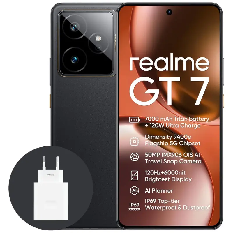 Realme GT 7 5G 12GB/256GB [CUPÓN DESCUENTO]