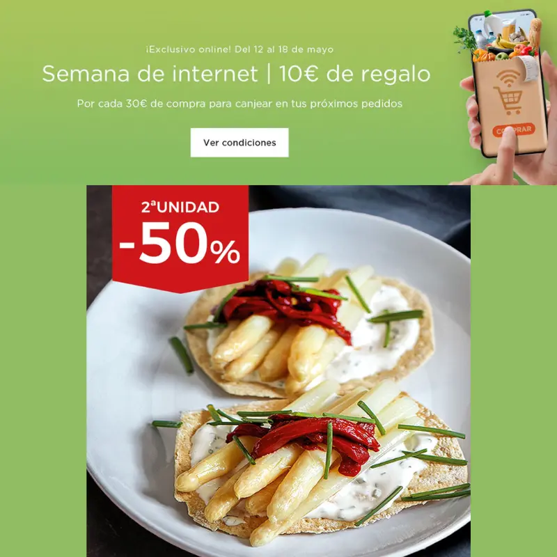Hasta 40€ GRATIS en el Supermercado El Corte Inglés