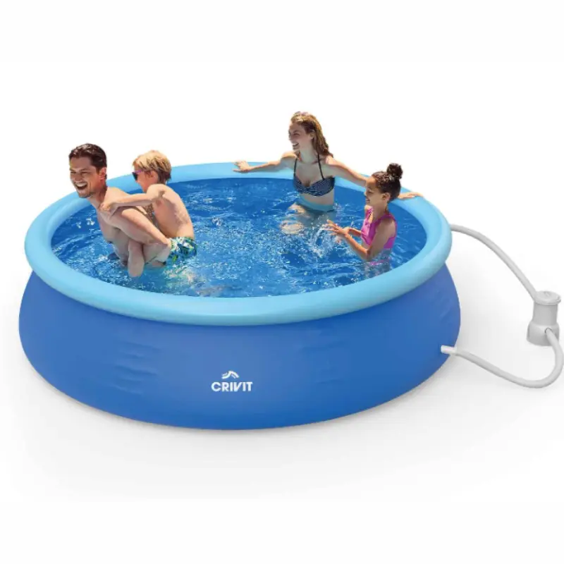 Piscina de montaje rápido con depuradora Ø 240 x 63 cm