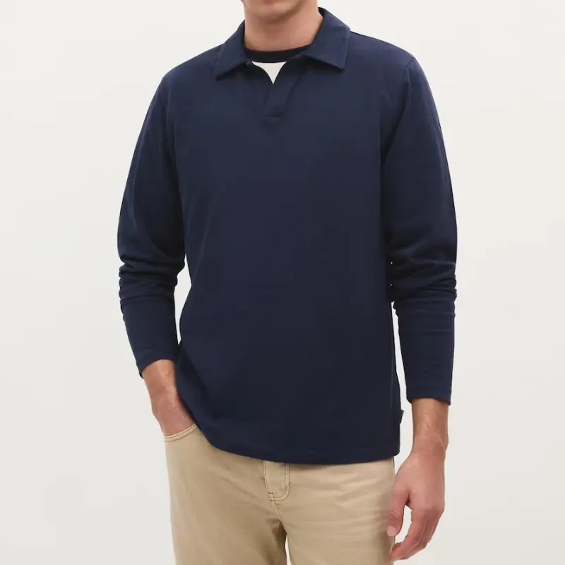 Polo manga larga Scalpers en dos colores