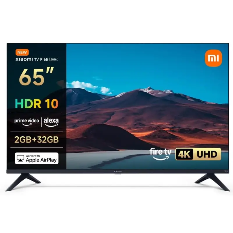 Smart TV Xiaomi TV F 65″ 2026 4k Fire TV [OFERTA]