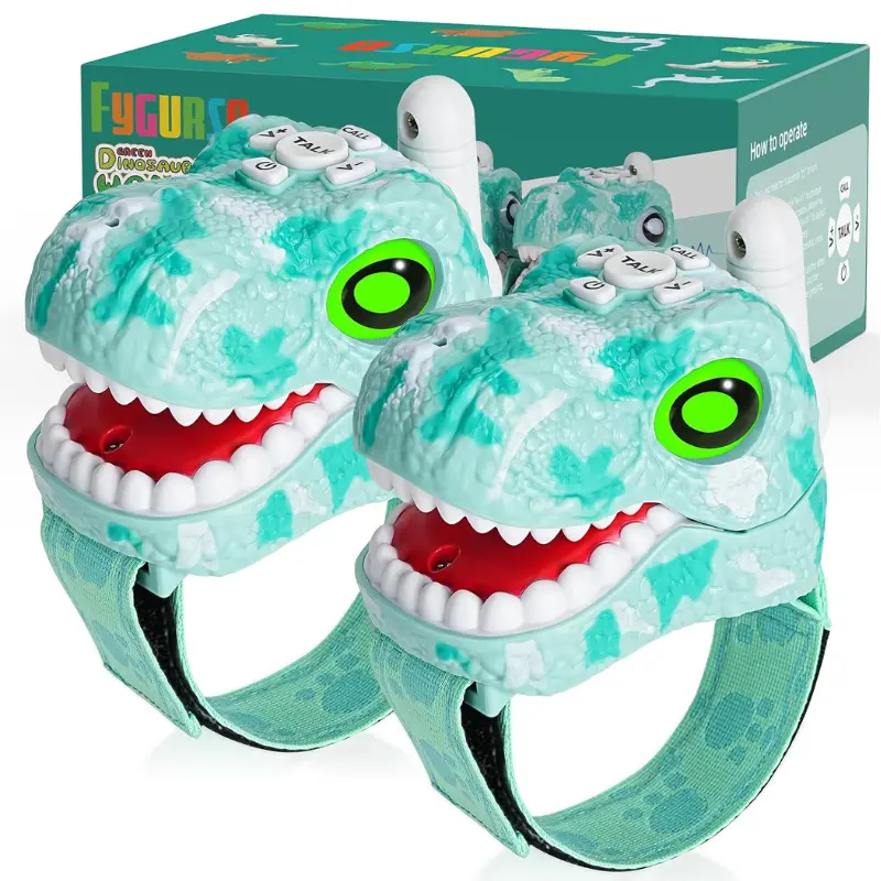 Pack x2 Walkie Talkies Dinosaurio [OFERTA]