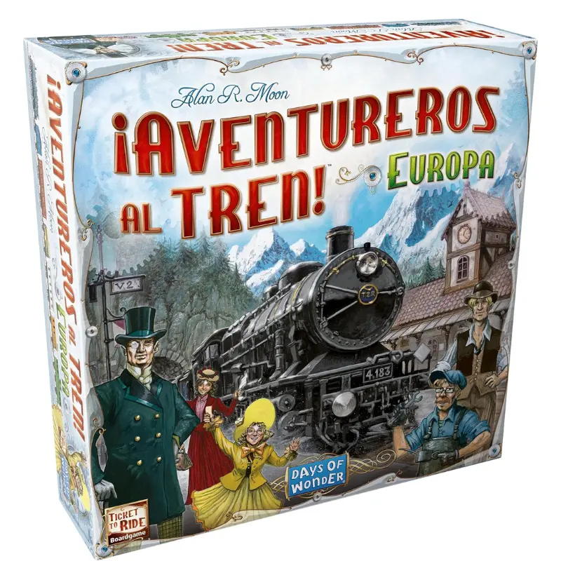 Juego de mesa ¡Aventureros al Tren! Europa [OFERTA]
