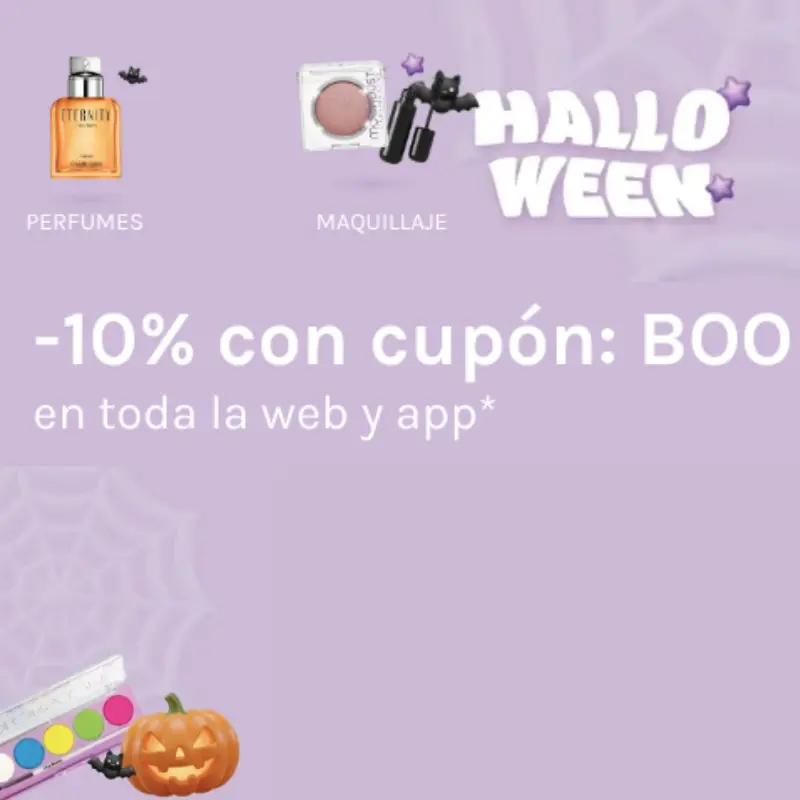 Druni Halloween | SOLO HOY -10% DTO. EXTRA en TODO