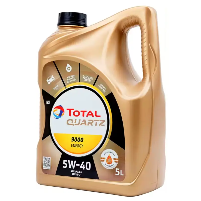Garrafa 5L Aceite de motor Total Quartz 9000 Energy 5W-40