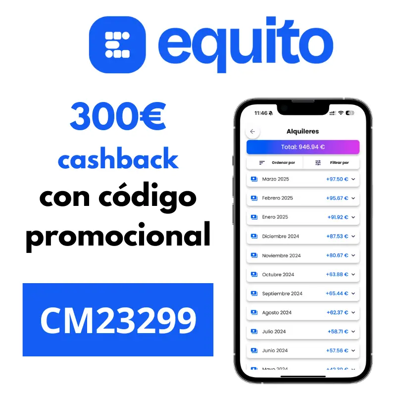 Equito Bonus bienvenida hasta 300€ 🤑🤑