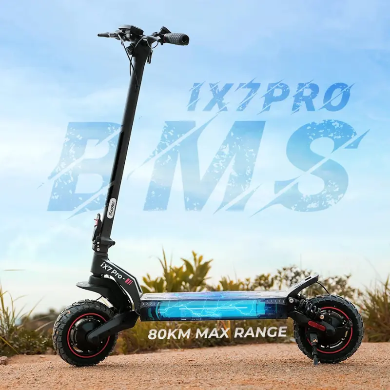 iScooter iX7 Pro – Patinete eléctrico 60km/h – 80km