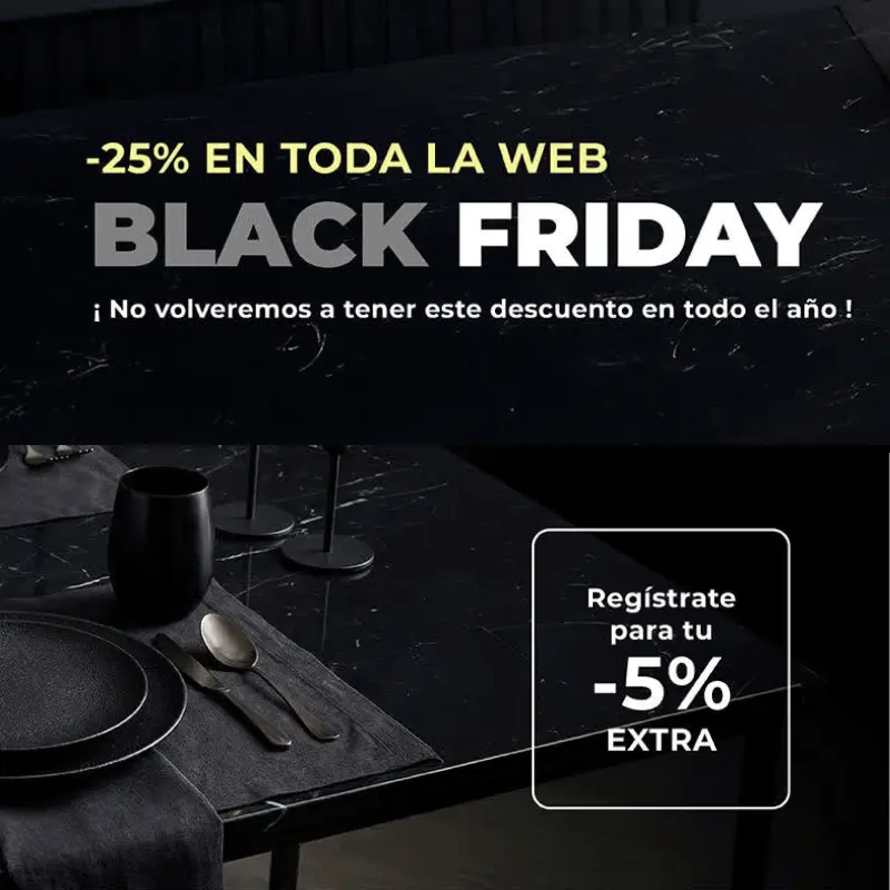 Black Friday OhGar | -25% DTO. en TODA la web