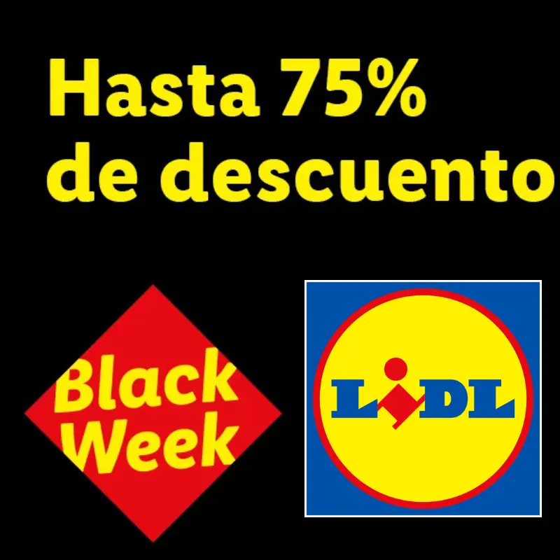 ¡Black Friday LIDL! ¡Preciazos increíbles y cupón 5€ GRATIS!