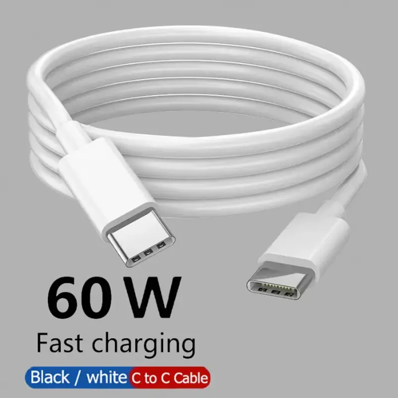Cable USB tipo C a USB tipo C 60W [OFERTA]