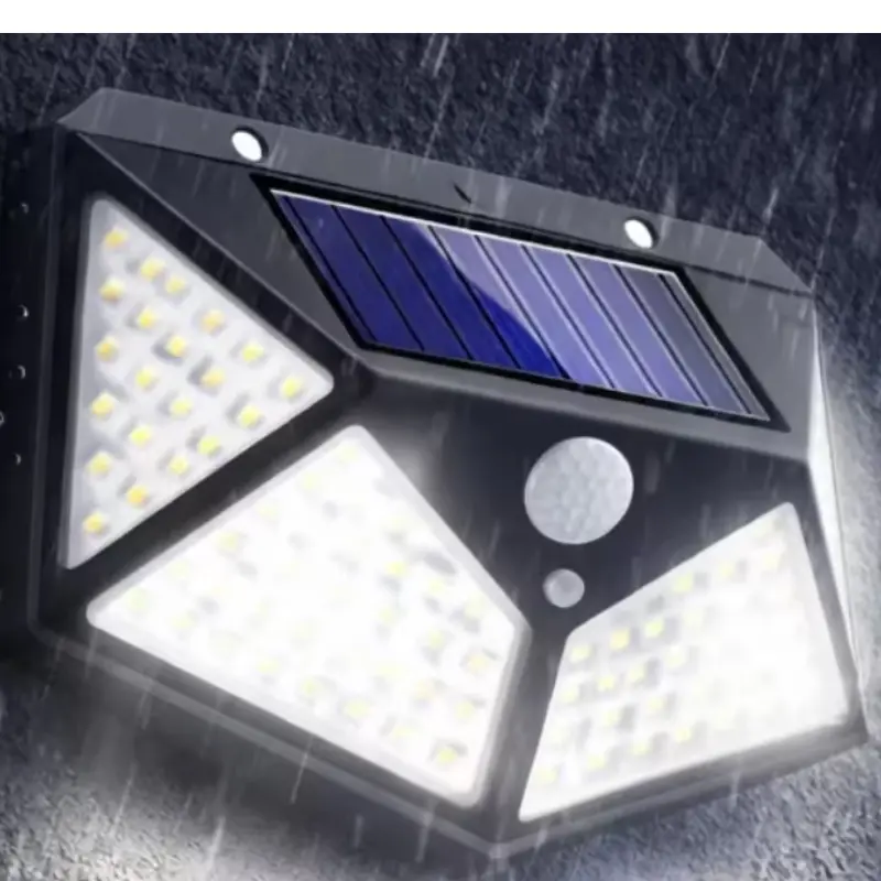 Luz solar de seguridad con Sensor de movimiento 100 LED