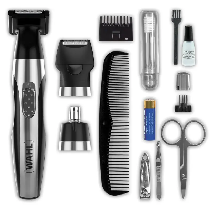 Recortadora Wahl Deluxe a batería + accesorios [OFERTA]