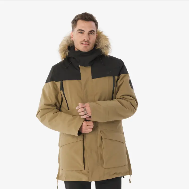 Parka de montaña y nieve impermeable Quechua NH900